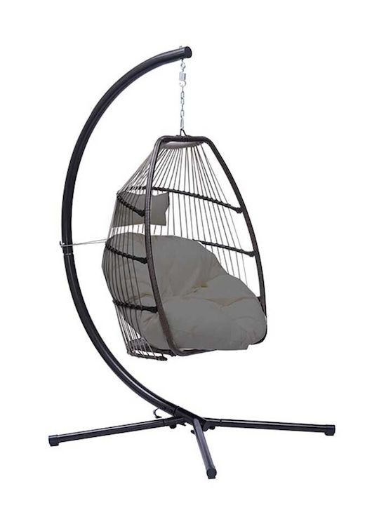 Nest Rattan W95xD95xH196cm Gray Nest Rattan W95xD95xH196cm Gray