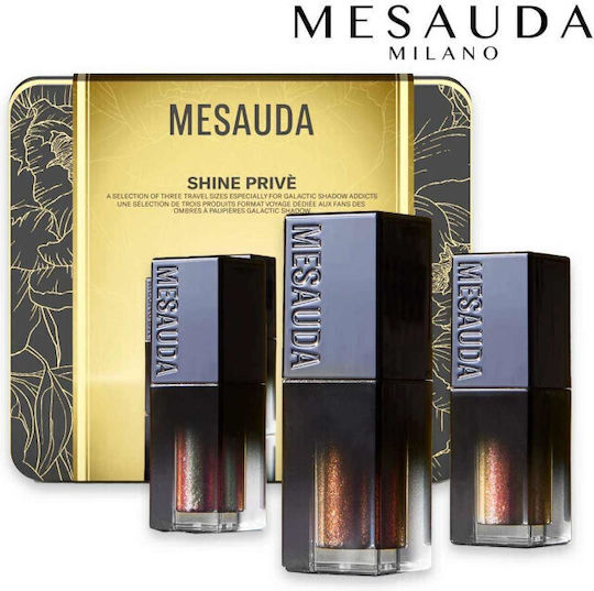 Mesauda Milano Shine Prive Σετ Μακιγιάζ για τα Μάτια 3τμχ