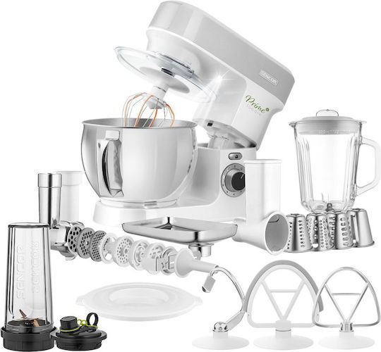 Sencor Stand Mixer 1200W with Stainless Mixing Bowl 5lt