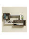 Regal Wand Tanner Melamine In natural-white 90.5x20x51cm