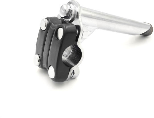 Λαιμος Ποδηλατου Απλος Bmx 22,2mm Black/silver