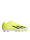 adidas X Crazyfast League Football Shoes with Cleats Yellow