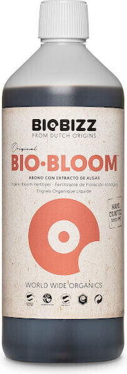 Biobizz Bio Bloom Organic Liquid Fertilizer Nitrogen, Phosphorus, Amino acids General Use 1lt