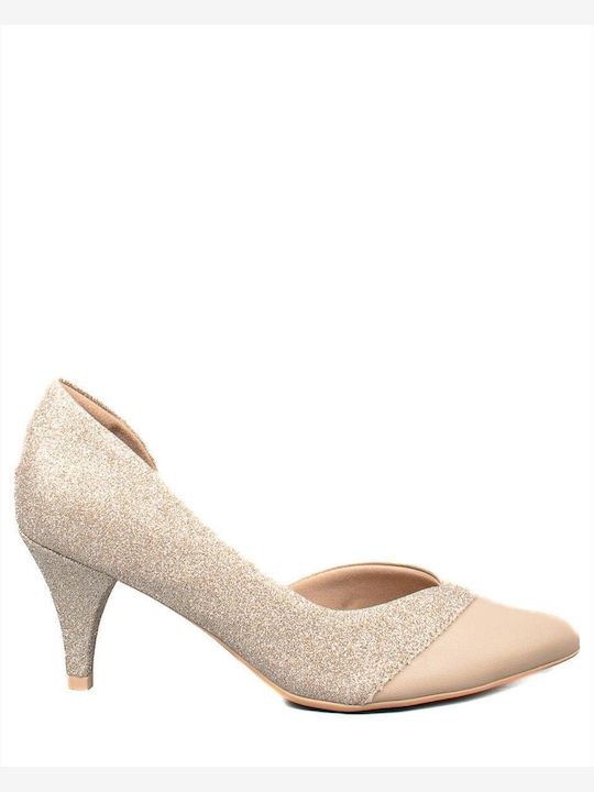 Piccadilly Gold Heels