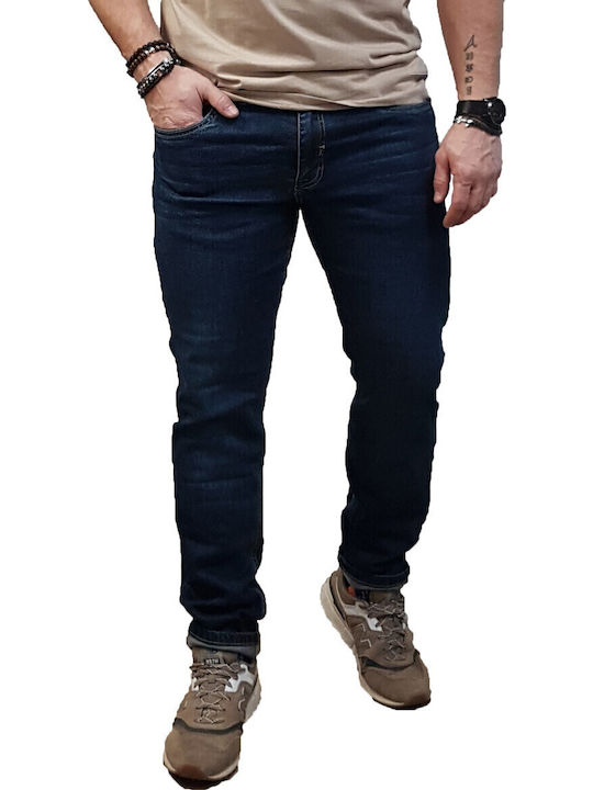 Felix Men's Jeans Pants with Regular Fit Blue
