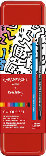 Caran D'ache Комплект Пастели с 10 Цветове