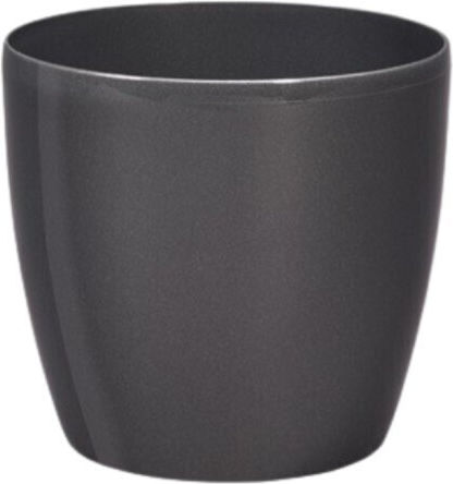 Atmosphera Roto Brillante Black Plant Pot Atmosphera Roto Brillante Black Plant Pot