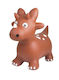 Magni Hop Hop Dinosaur for 2+ Years Brown 40cm.