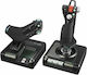 Logitech G Saitek X52 Pro Flight Joystick Ενσύρματο Συμβατό με PC