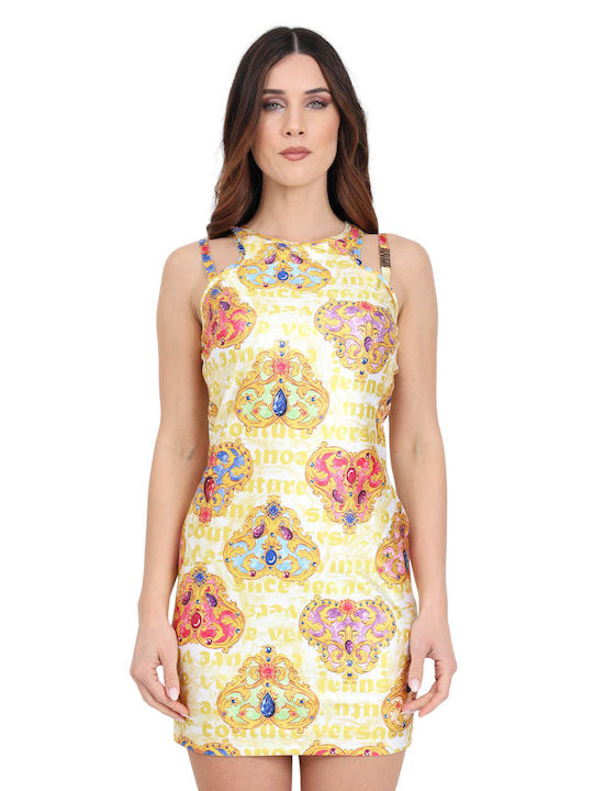 Versace Mini Rochie Galben