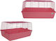 Nobleza S-803180 Metal Cage for Rabbits 69x44.5x35.5cm