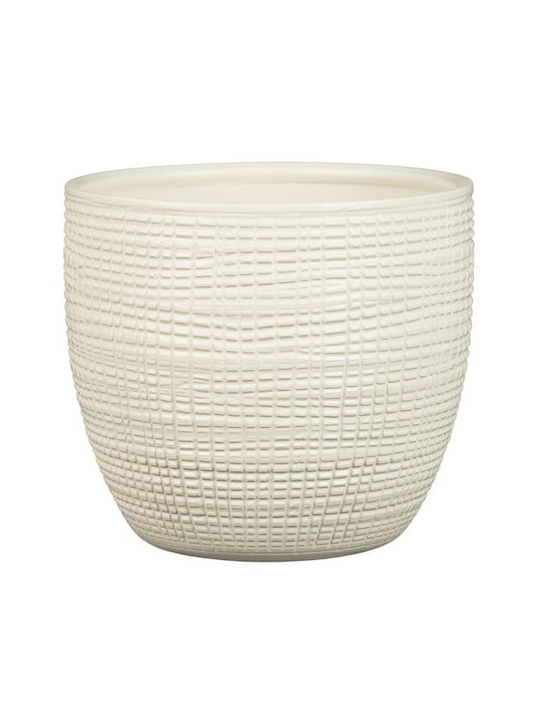 Scheurich Pot White 16x16cm