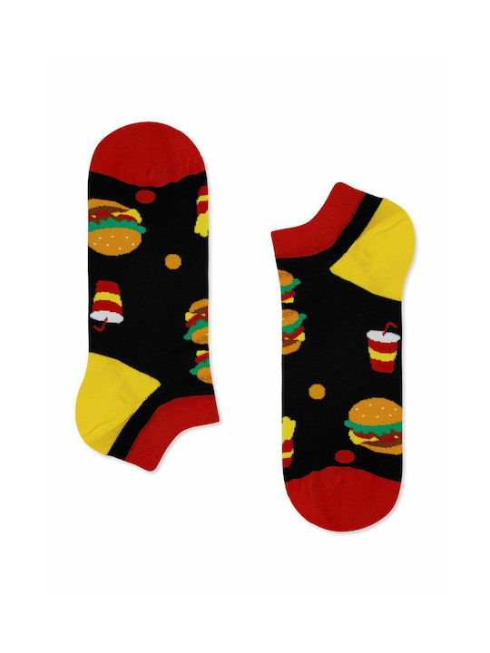 NODO Socks with Design Black