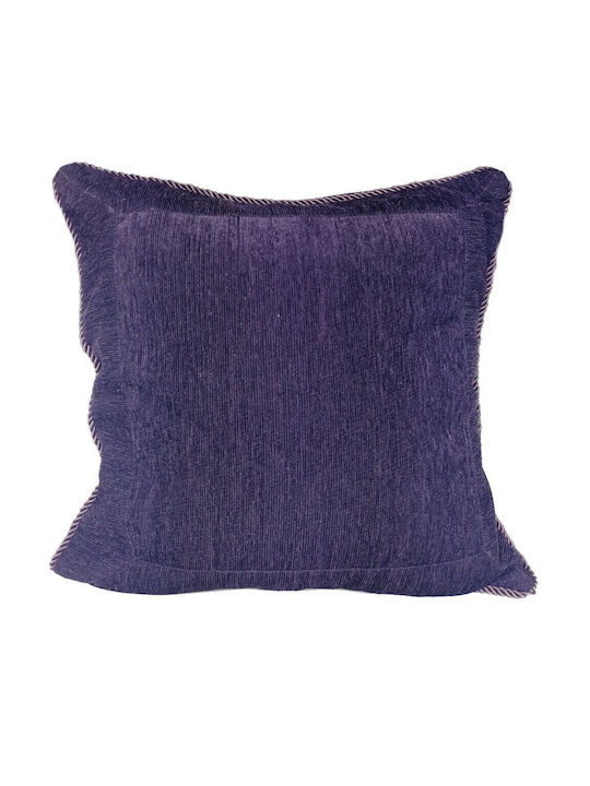 Decorative Pillow Case Purple 45x45cm.