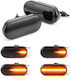 Depo Тъмно Тонирани LED Flash Seat Alhambra / Cordoba / Ibiza / Leon / Toledo Volkswagen Bora / Golf / Lupo / Passat / Polo / Sharan / Vento Ford C-Max / Fiesta / Focus / Fusion / Galaxy 2 Бройки