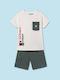 Mayoral Kids Set with Shorts Summer 2pcs White