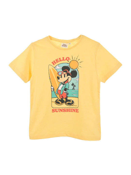 Superheroes Kids' T-shirt Yellow Hello Sunshine