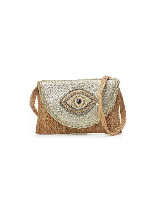 Verde Damen Tasche Gold