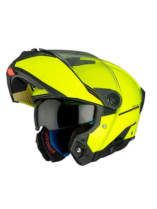 MT Atom 2 SV Cască Moto Flip-Up ECE 22.06 1650gr cu Sunvisor