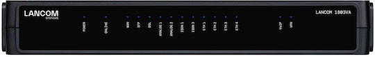 Lancom 1803VA Router με 8 Θύρες