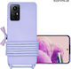 Sonique Back Cover Silicone 0.5mm with Strap Li...