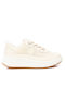 Xti Vegan Γυναικεία Sneakers Off White