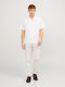 Men's Trousers Chinos Elastic Slim Fit Light Beige