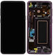Screen with Touch Mechanism for Samsung Galaxy S9 (Purple)
