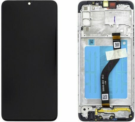 Screen with Touch Mechanism for Samsung Galaxy A20S (Black)