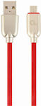 Cablexpert Premium Regulär USB 2.0 auf Micro-USB-Kabel Rot 1m (MICRO-USB) 1Stück