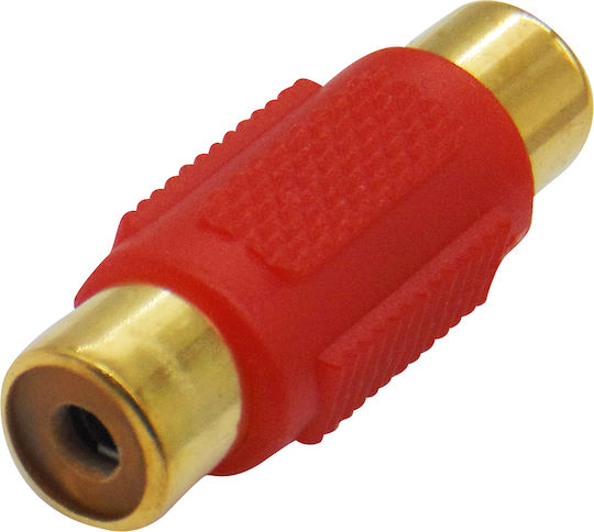 Lancom AV-RA05GR RCA Konverter männlich zu weiblich Gold