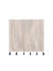 Nef-Nef Homeware Facecloth Premium Halway 50x90cm Ecru/Green Weight 550gr/m²