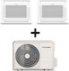Inventor LV6 Σετ 2 Εσωτερικών Μονάδων (2x 18000 btu) και Εξωτερική Μονάδα (32000 btu)