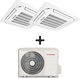 Inventor LV6 Set of 2 Indoor Units (2x 12000 BTU) and Outdoor Unit (27000 BTU)