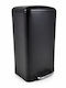 Ankor Metallic Bathroom Basket Soft Close 12lt Black
