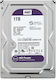 Western Digital 1TB HDD Hard Drive 3.5" SATA III 5400rpm with 256MB Cache for Recorder WD11PURG
