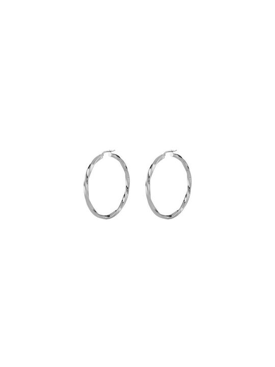 Guess Earrings Hoops made of Steel