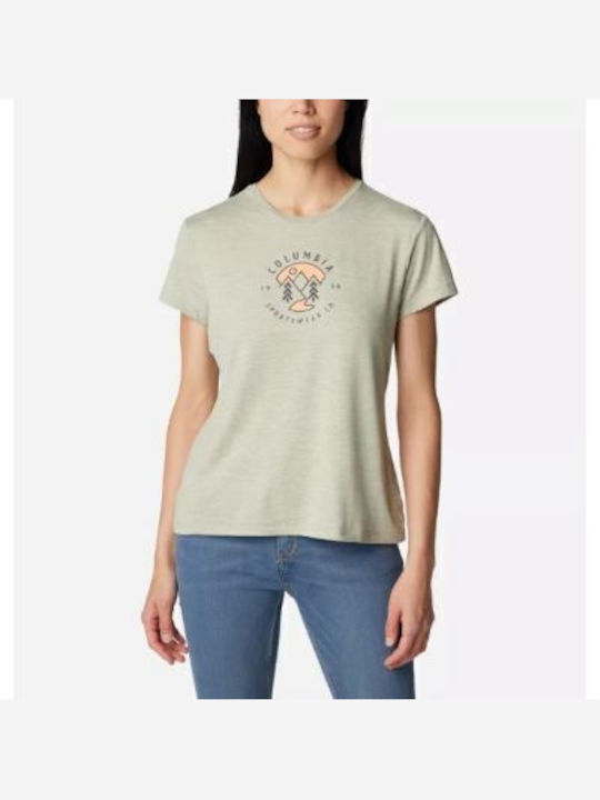 Columbia Women's Athletic T-shirt Gray