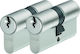 Abus Lock Cylinder Security 60mm (30-30) with 2 Keys Silver