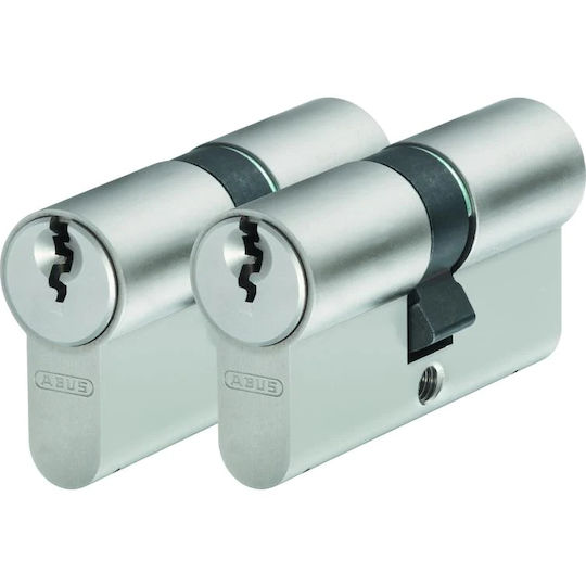 Abus Lock Cylinder Security 60mm (30-30) with 2 Keys Silver