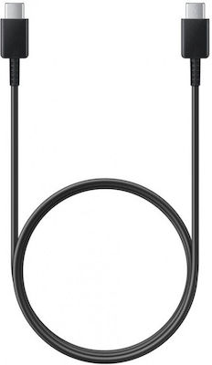 Samsung Data USB 2.0 Cable USB-C male - USB-C Μαύρο 1.8m (EP-DW767JBE) Bulk