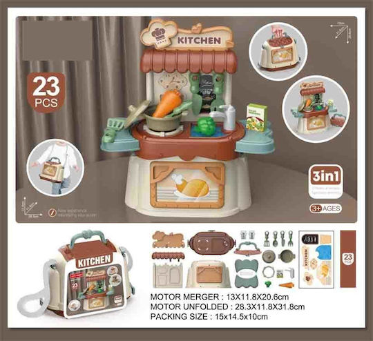 Cooking Suitcase and Bench Set - 18t05 - 221387