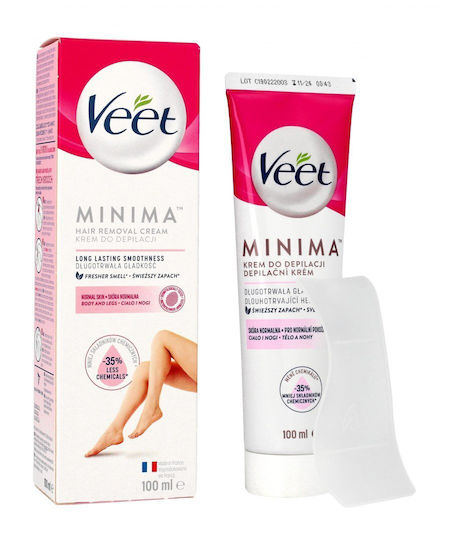 Veet Minima Комплект за депилация за Крака 100ml