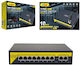 Andowl Q-jh07 PoE Network Switch 10 Ports 100m 100Mbps - 10 Port Smart Switch PoE Network Cable Powered