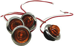12-24v Truck Volume Lights 4pcs - Yellow