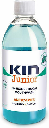 Kin Kin Junior Στοματικό Διάλυμα Κατά Της Τερηδόνας 500 Ml