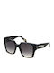 Just Cavalli Women's Sunglasses with Black Plastic Frame and Black Lens JC091V 700F