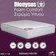 Ypnos Dionysus Foam Comfort Doppel Ergonomisch Matratze Schaum 140x190x22cm