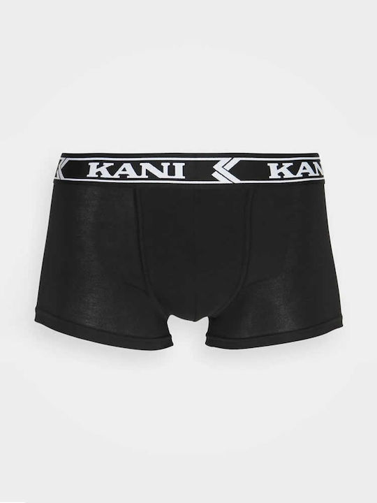 Karl Kani Herren Boxershorts Schwarz 3Packung