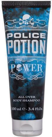 Police Potion Power Relaxing Shower Gel with White Musk Scent 100ml